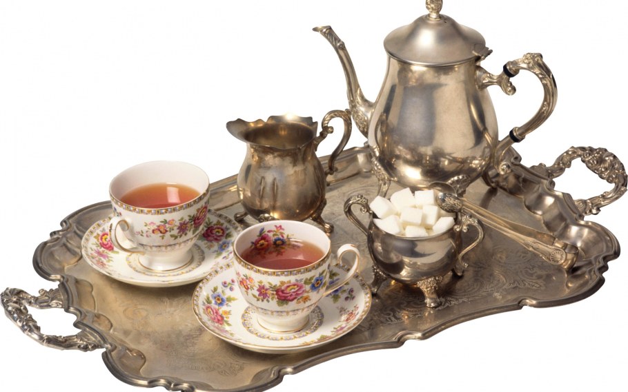 Чайный набор с подносом