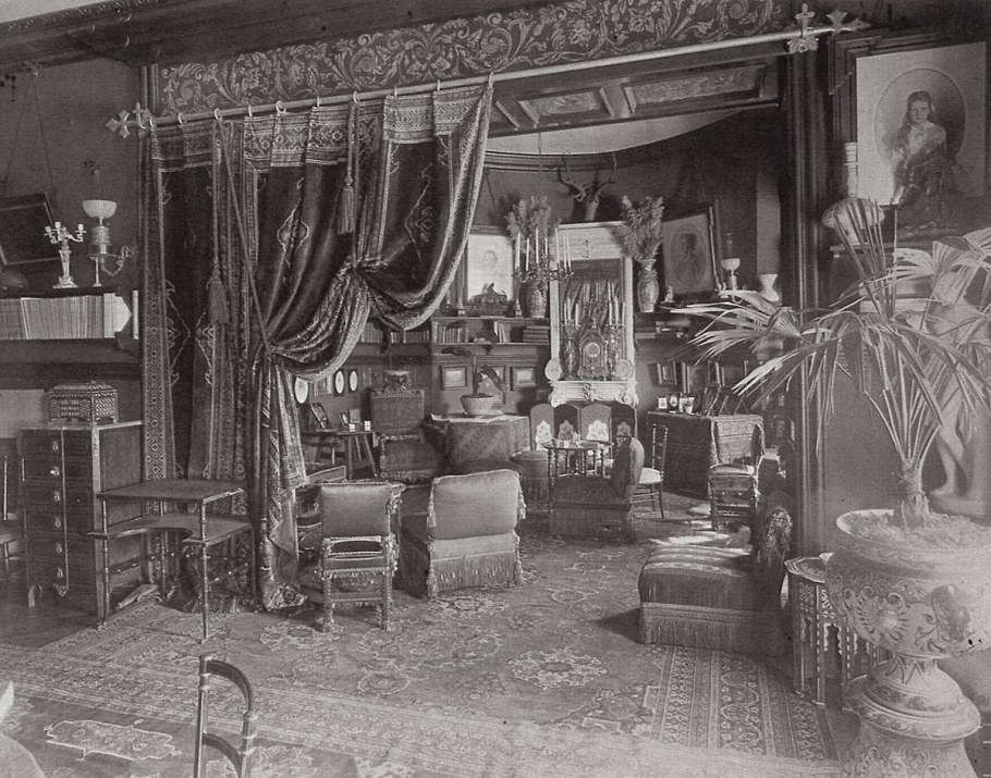 Интерьер Купеческий дом Петербург 19 век