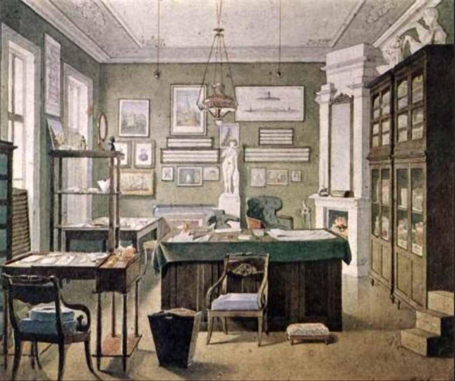 Кабинет Андерсена 19 века