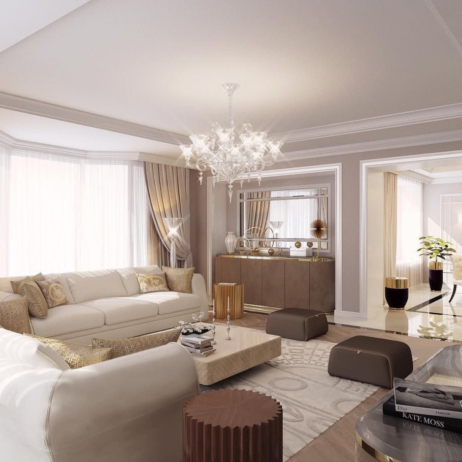 Гостиаяв светлых тонах