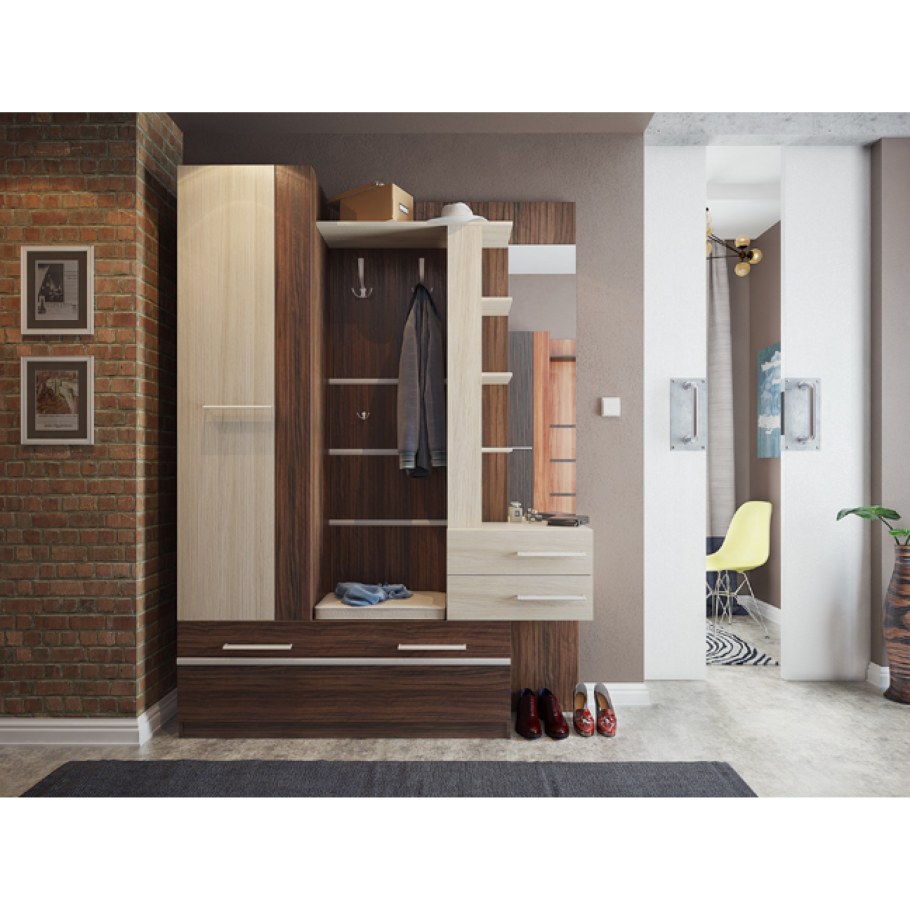 Прихожая Брауни Мебельсон