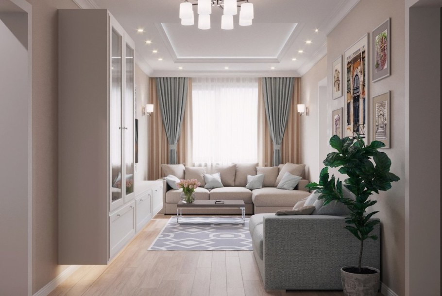 Интерьер гостиной