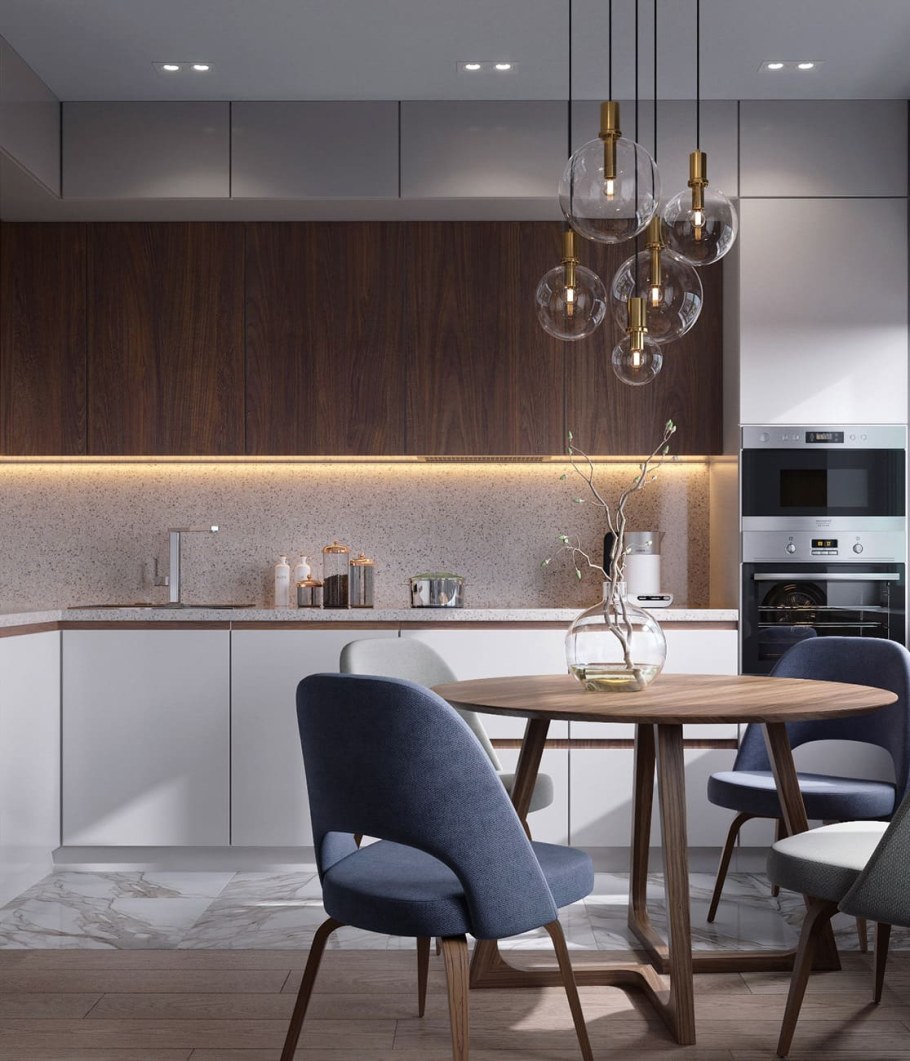 Модный интерьер кухни в 2023 году