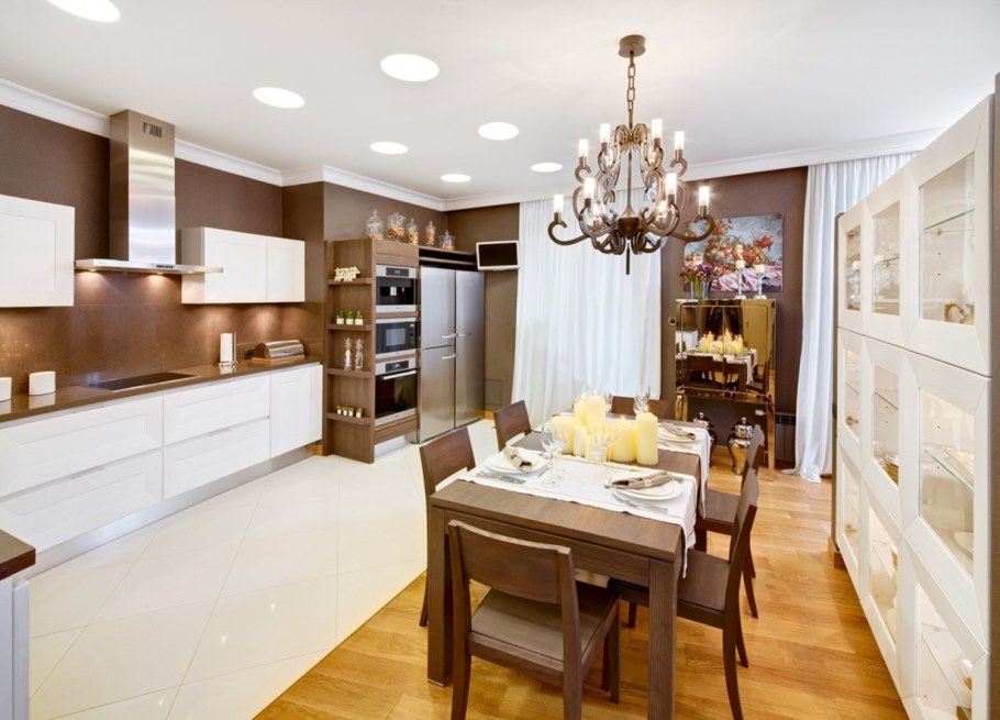 Кухня гостиная