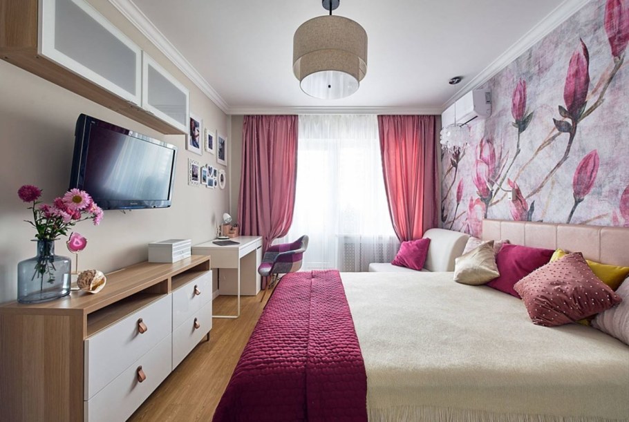 Спальня в хрущевке