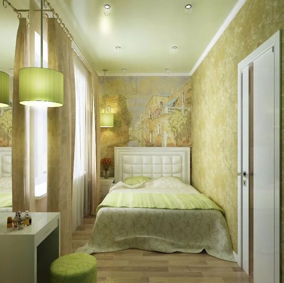 Маленькая спальня интерьер 5кв м