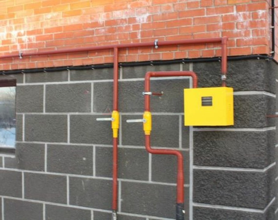 Подводка газа к дому