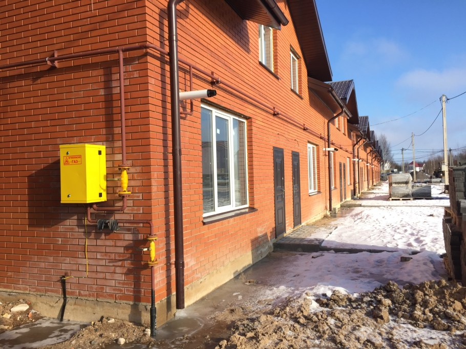 Подвод газа к дому