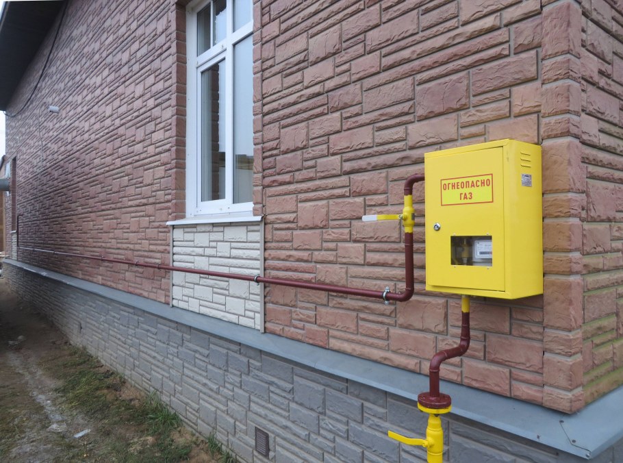 Газопровод в частном доме