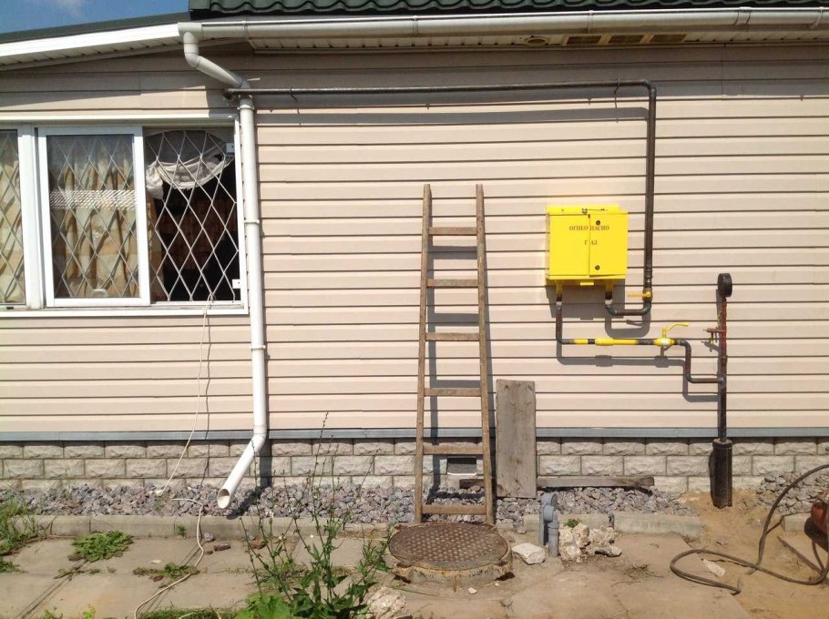 Газовый ввод в частный дом