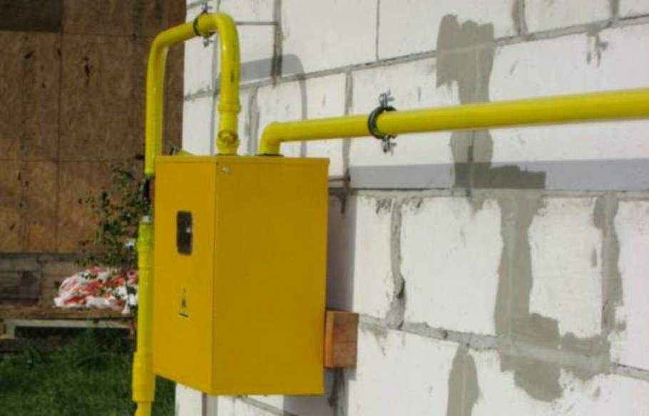 Подводка газа к частному дому