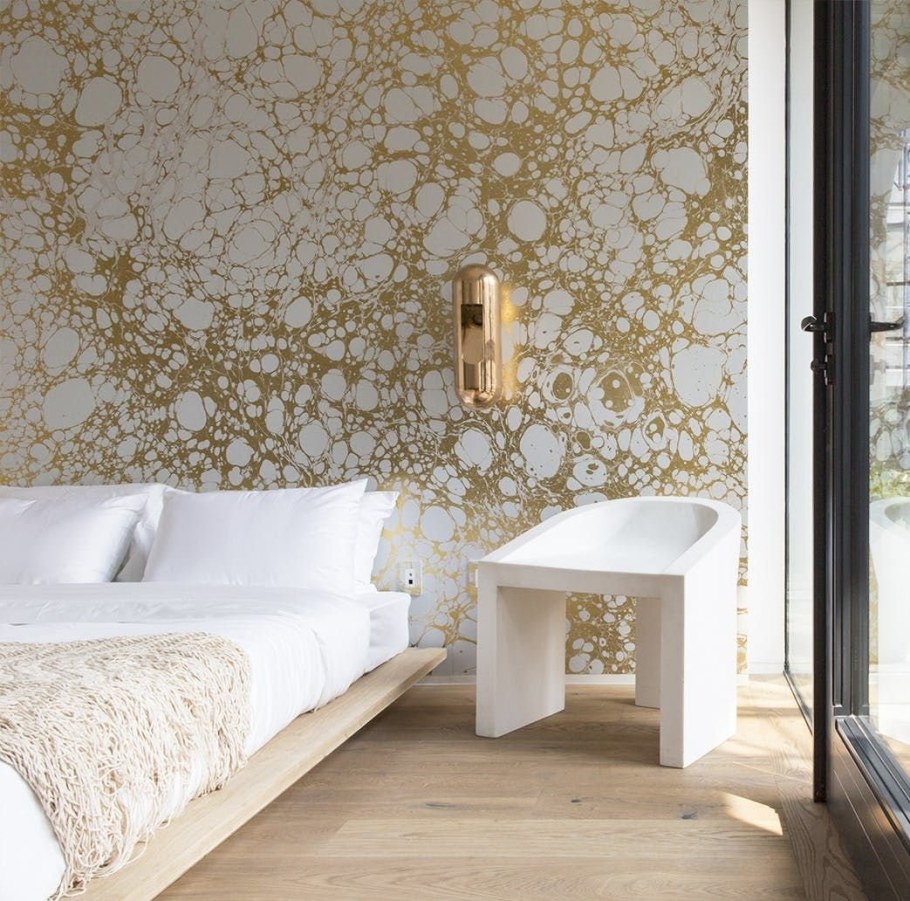 Красивые обои в спальню