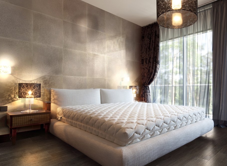 Плитка в спальне