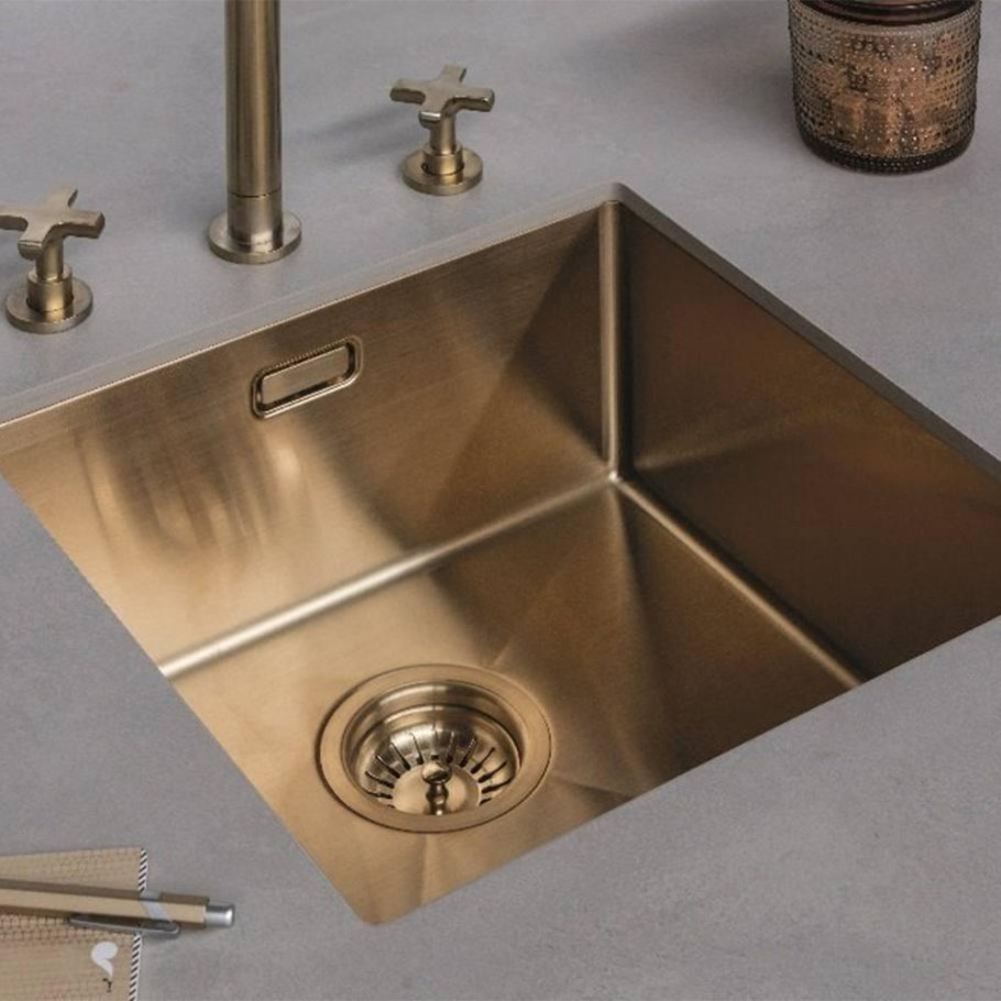 Мойки в золоте Алвеус