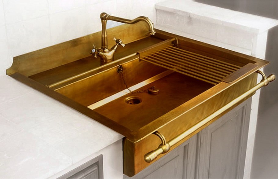 Мойка латунь restart