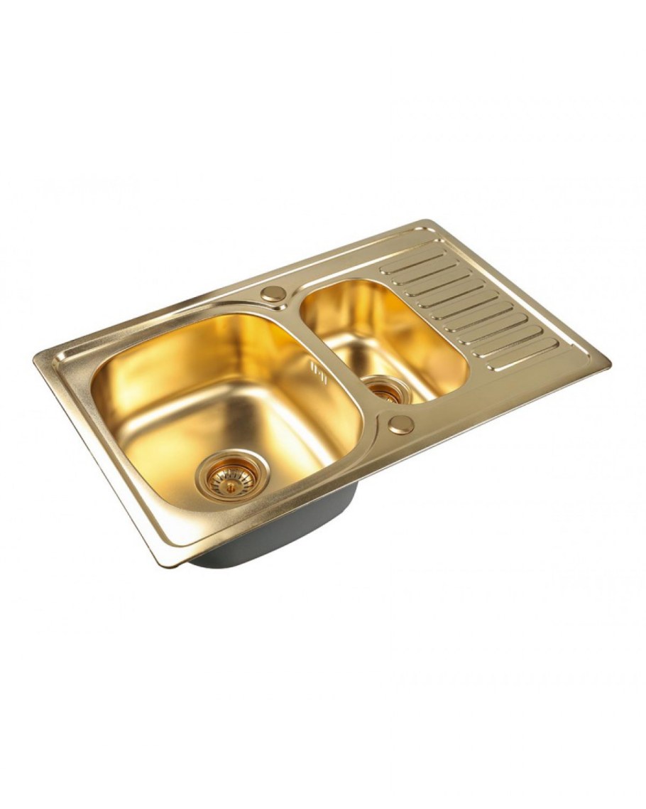 Мойка кухонная Zorg inox PVD SZR