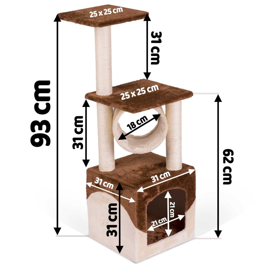 Домик для кошки с когтеточкой