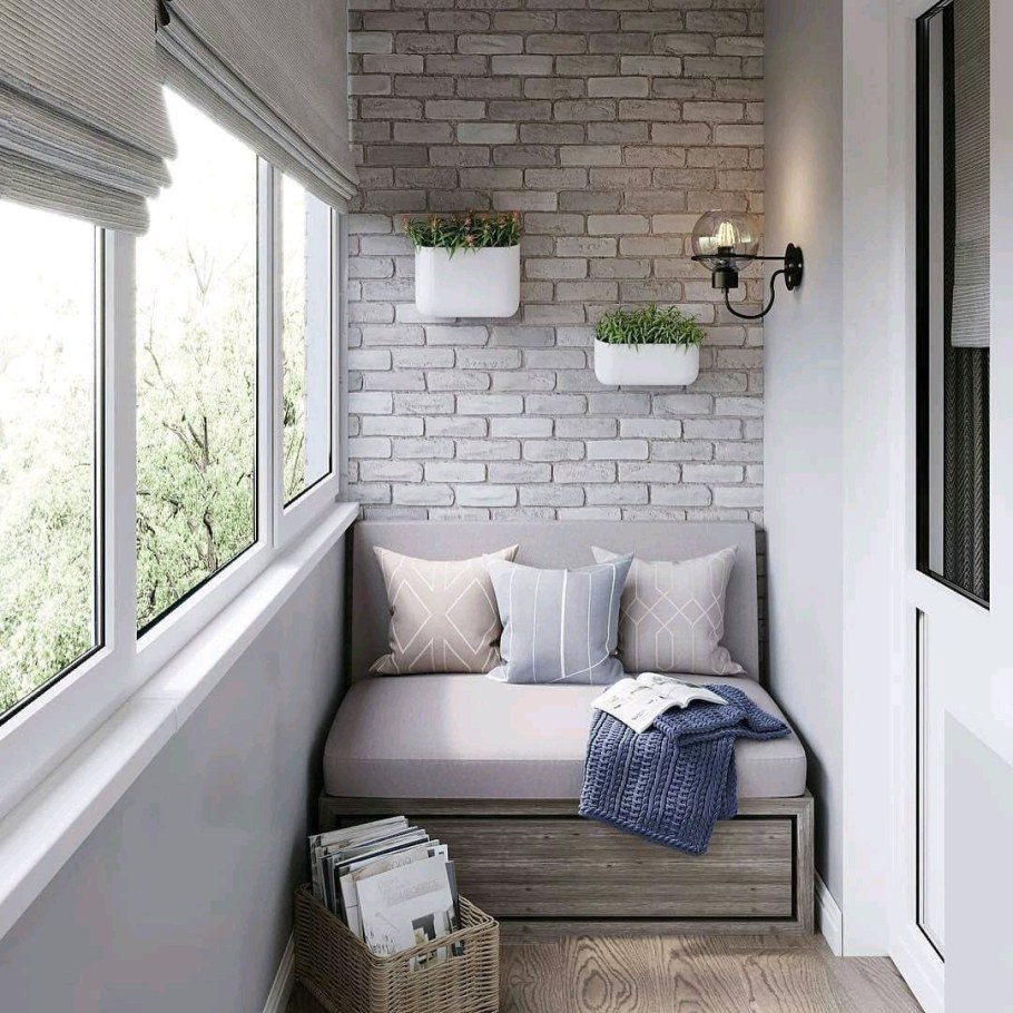 Интерьер лоджии