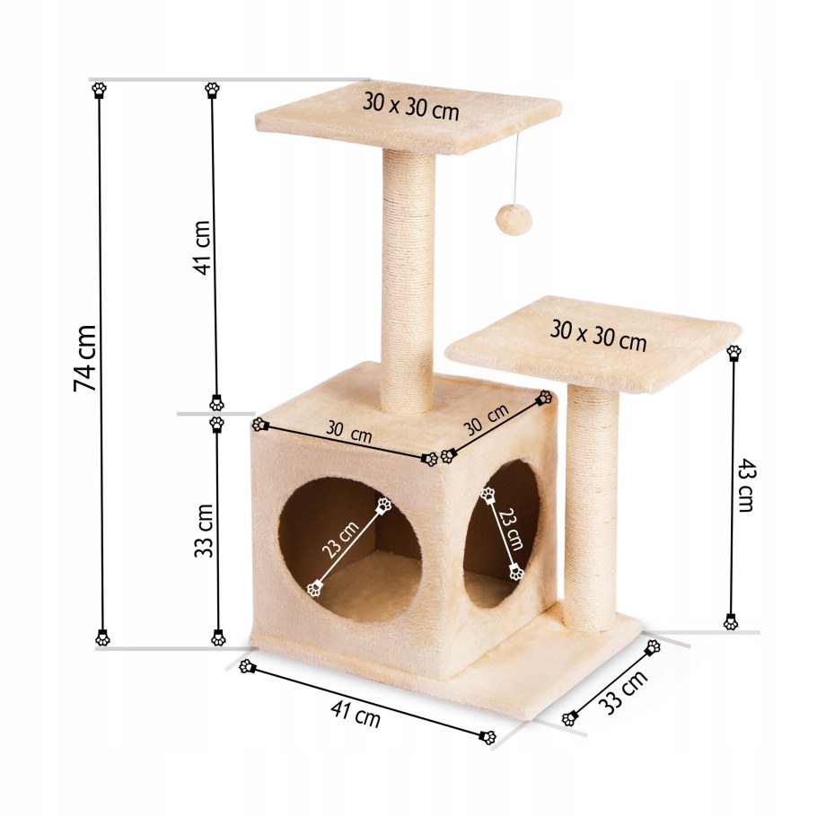 Конструкции домиков для кошек