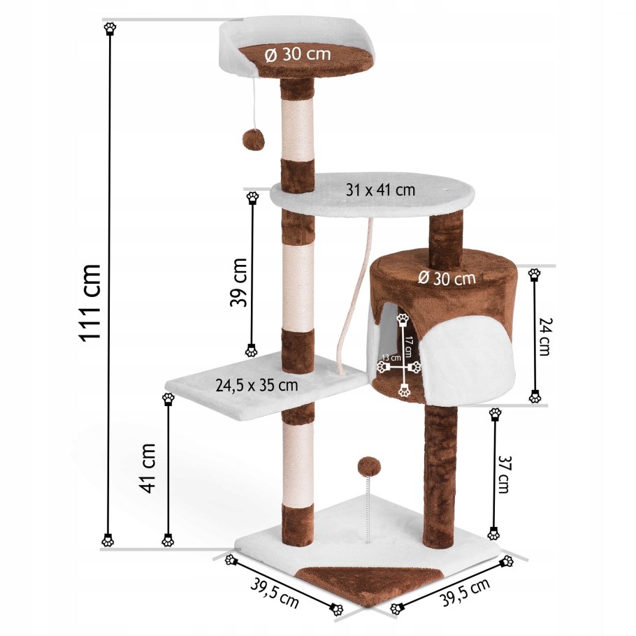 Когтеточка с домиком