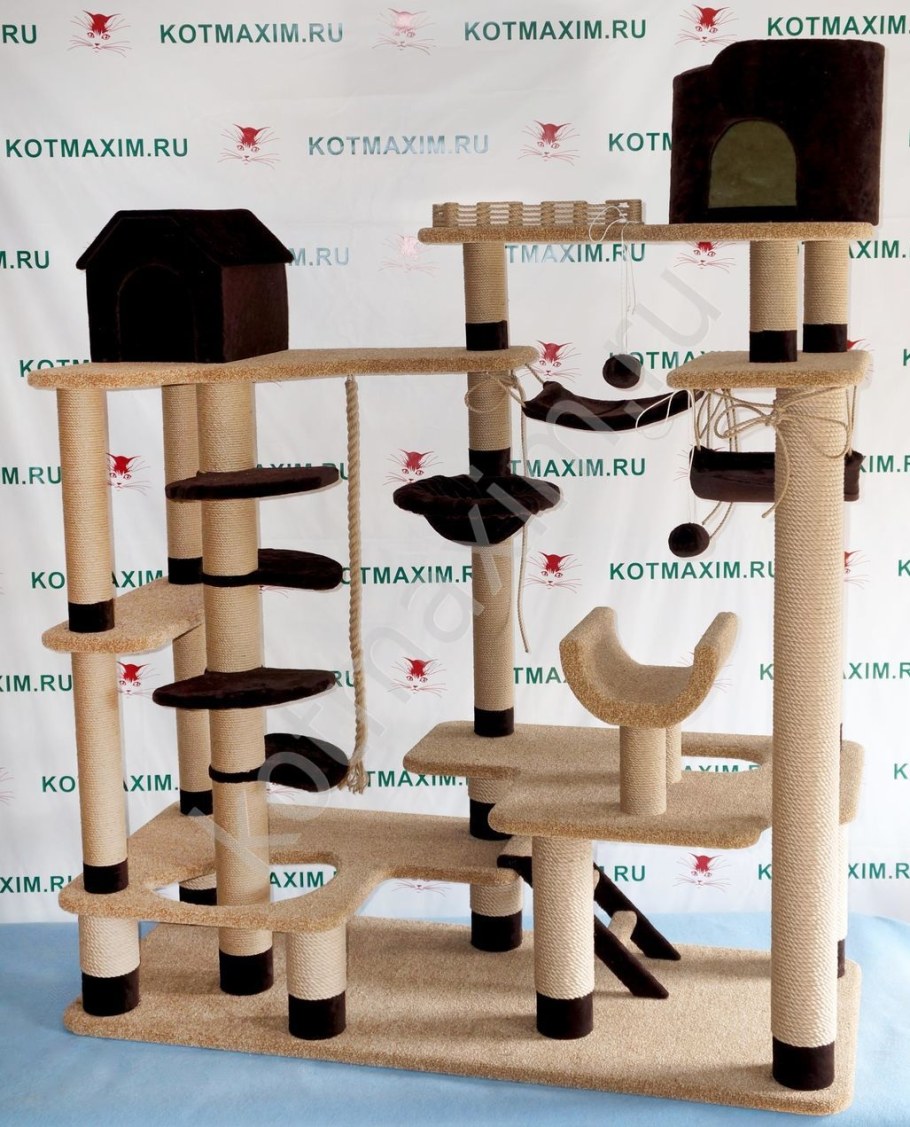 Чертежи кошачьих домиков