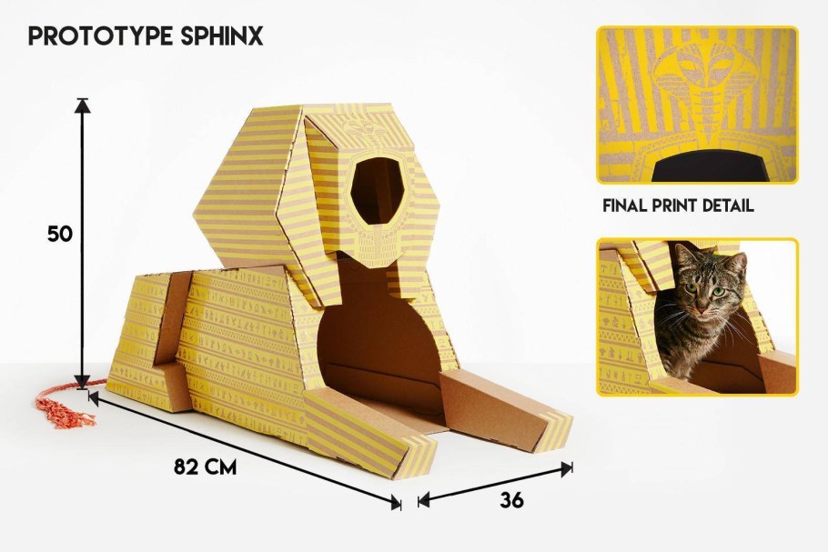 Домик для кошки чертеж