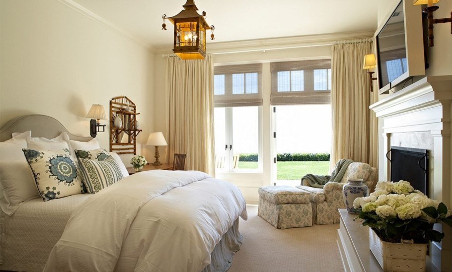 Ванильный цвет в интерьере