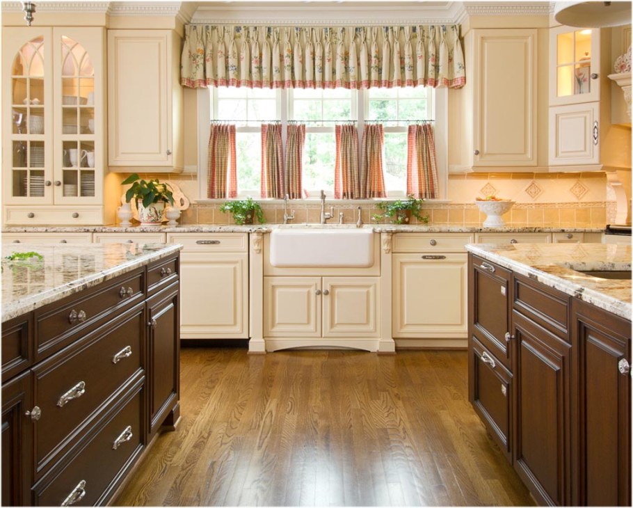 Кухня слоновая кость в интерьере