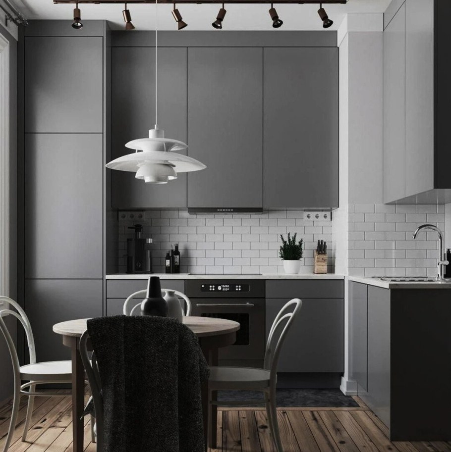 Современная маленькая кухня