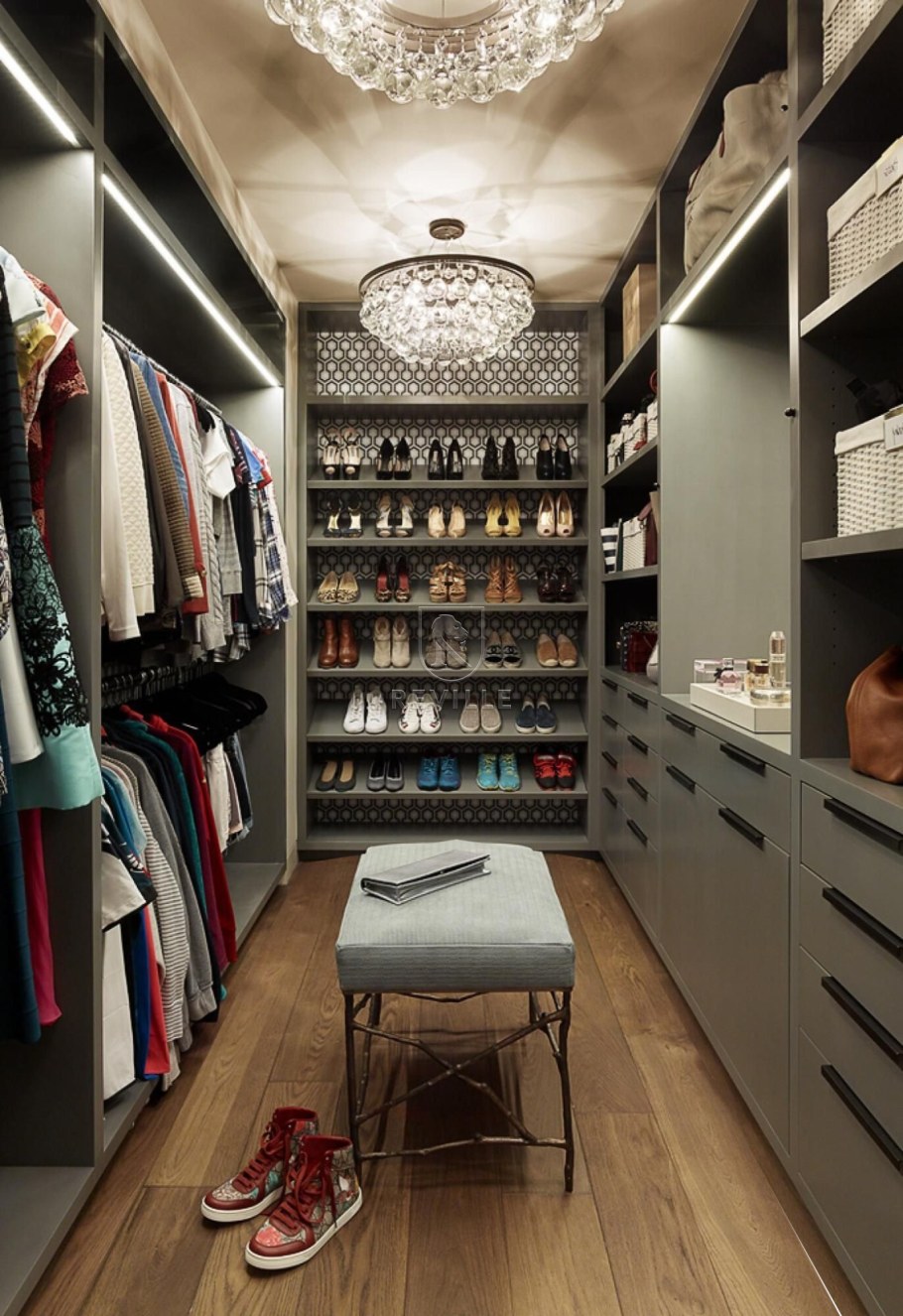 Стильные гардеробные комнаты