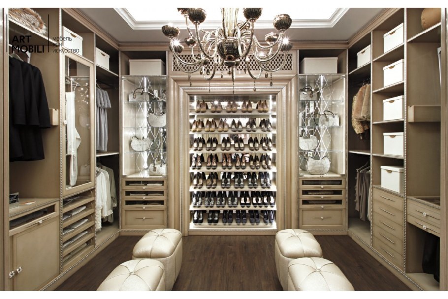 Современная гардеробная