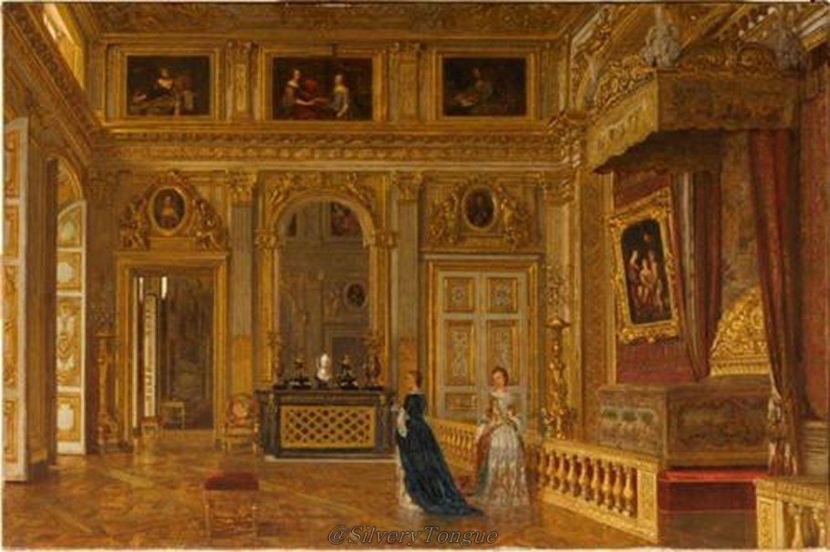 Версаль спальня короля Людовика 14