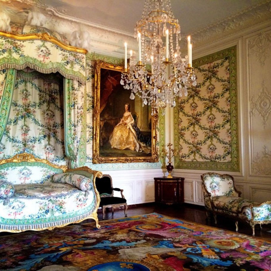 Версальский дворец спальня короля