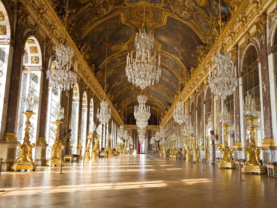Версаль зеркальная галерея Версальского дворца