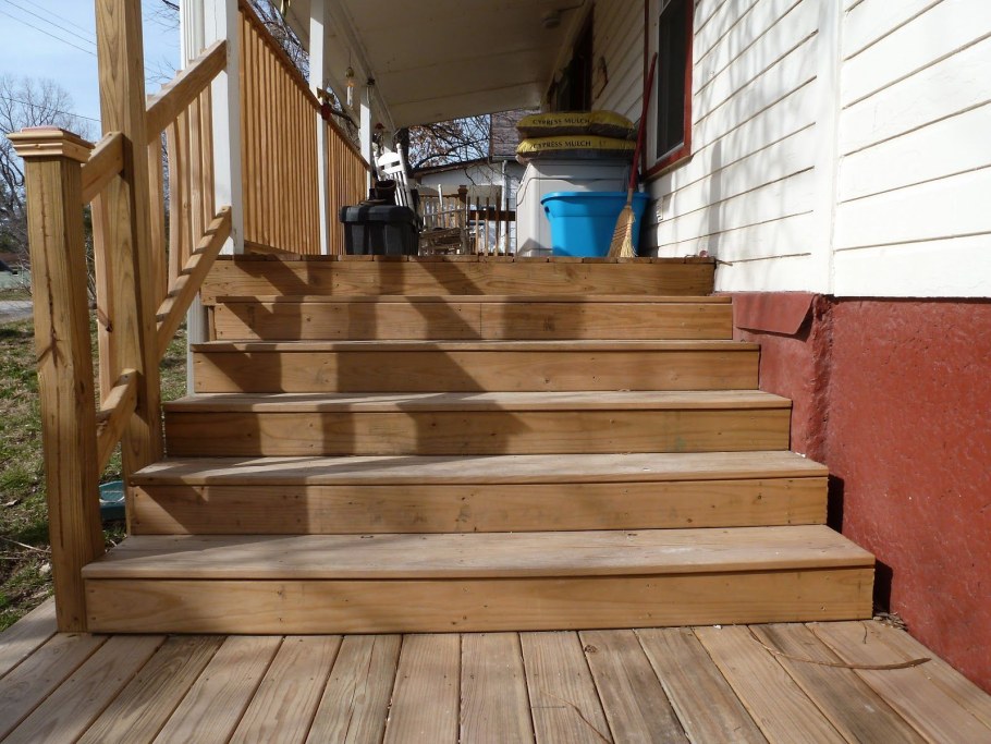 Лестница на террасу