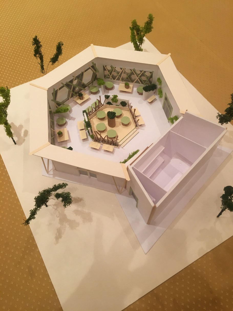 Макетирование кафе