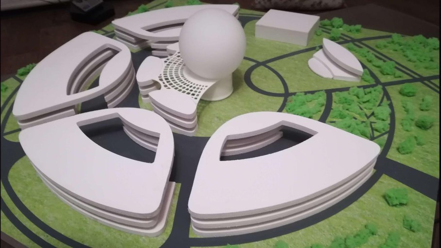 Макеты из ПВХ пластика