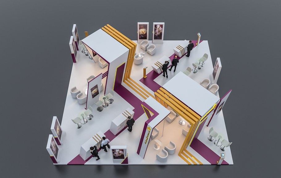 Планировка выставочного пространства