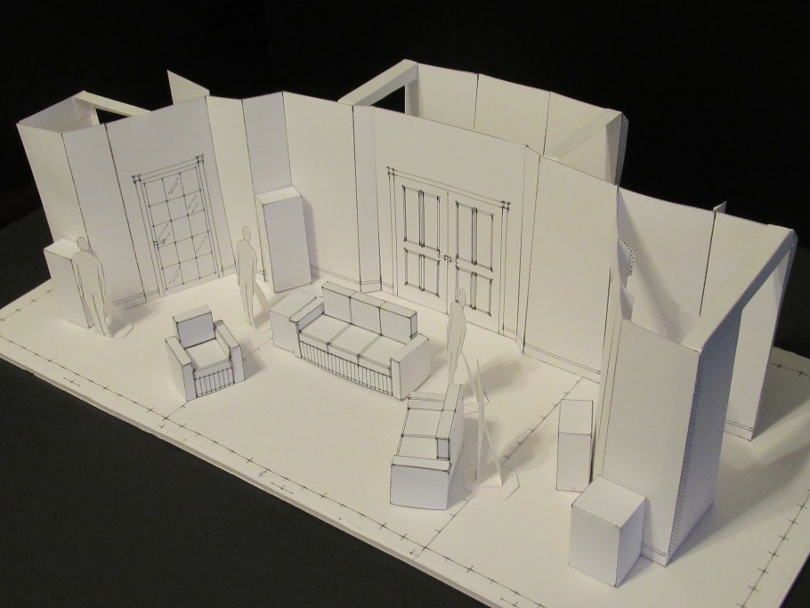 Объемный макет здания