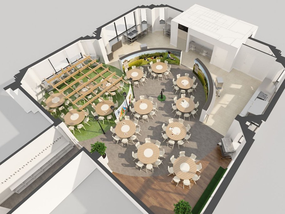 Интересные планировки ресторана