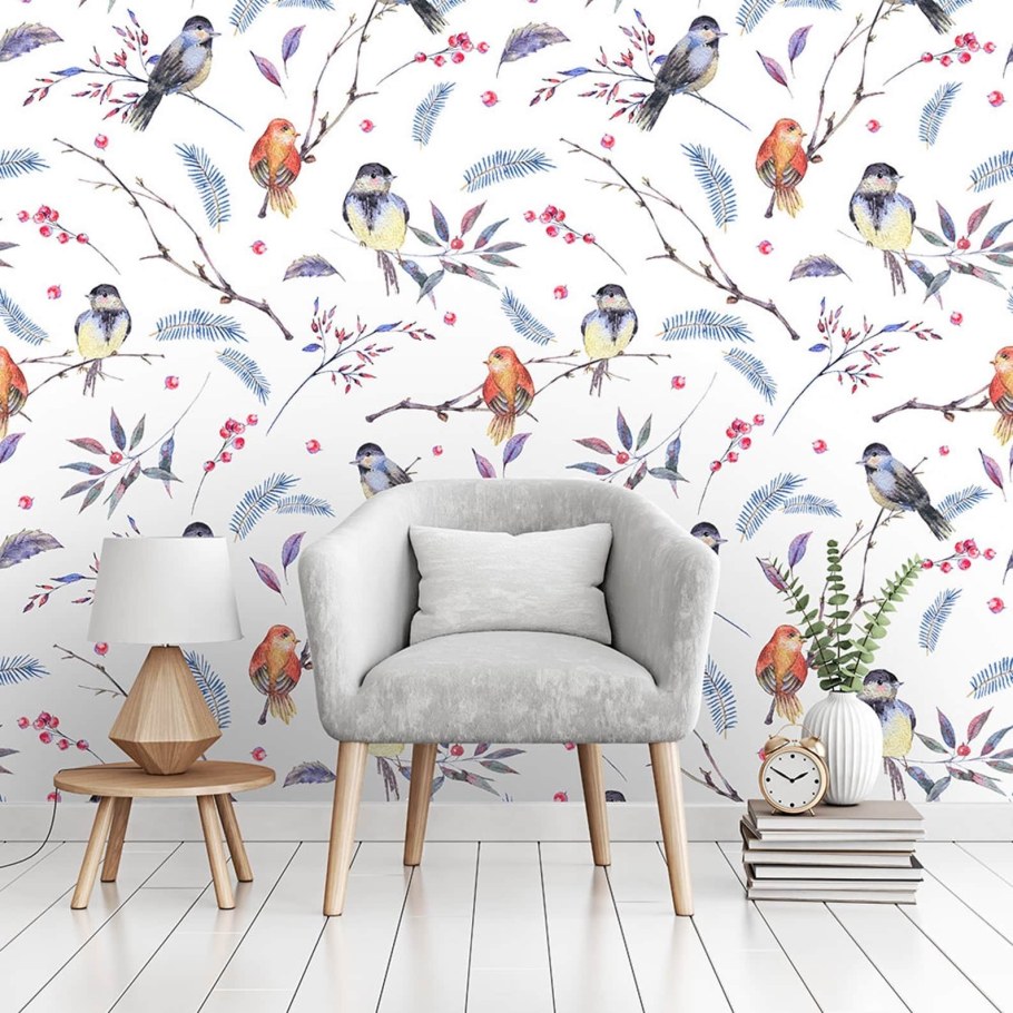 Обои с птичками