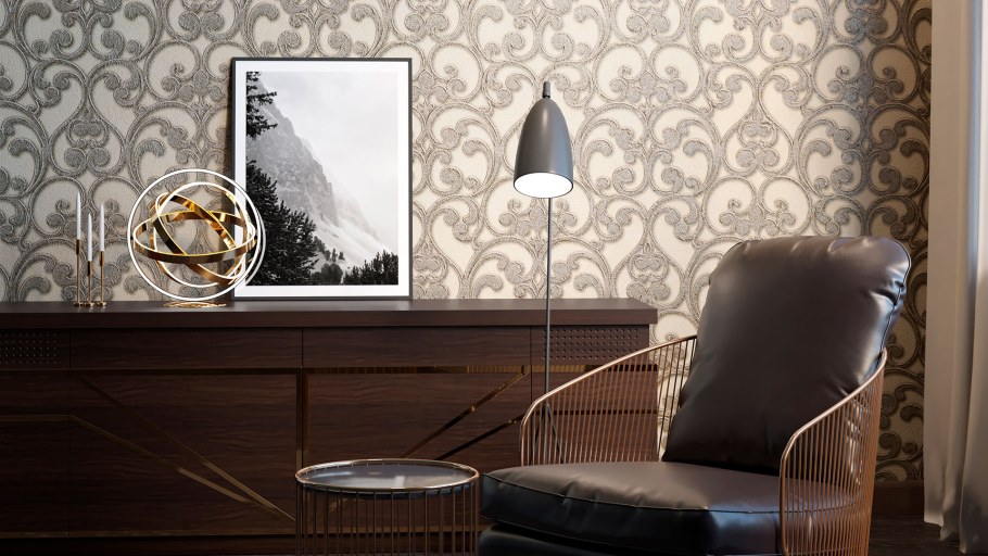 Обои для гостиной