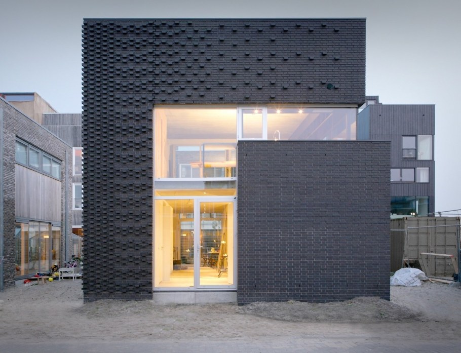 Барнхаус фасад клинкер