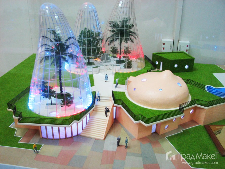 Макет школы будущего