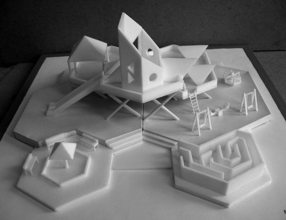 Объемная пространственная композиция