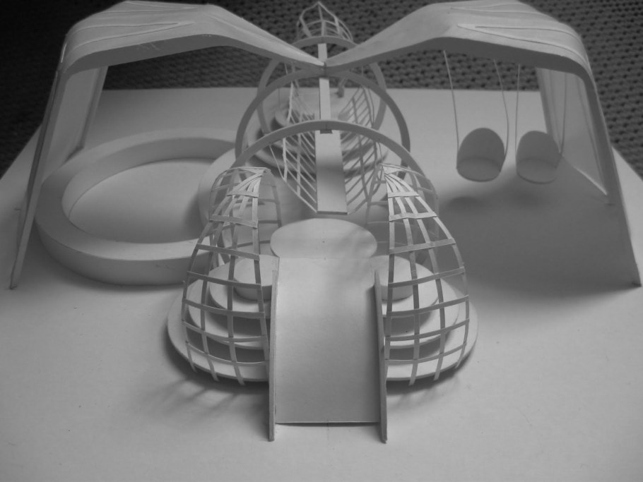 Макетирование из бумаги детская площадка