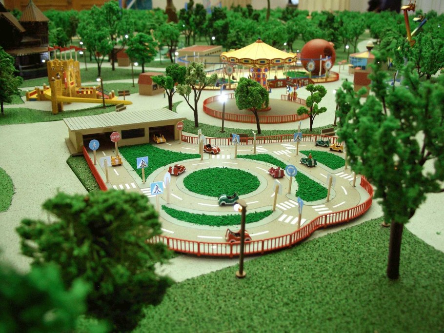 Макет парка