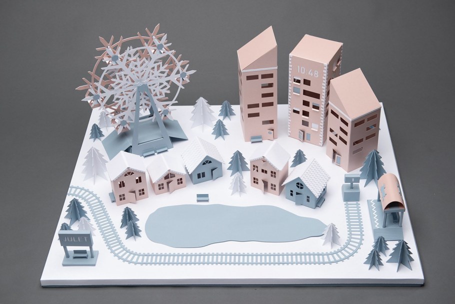 Объемный макет здания