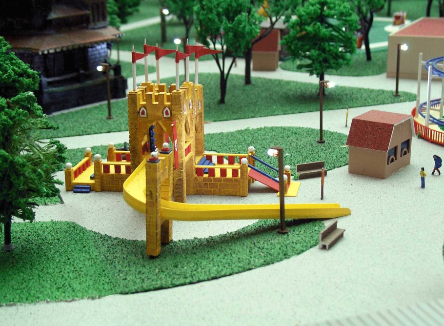 Макет парка