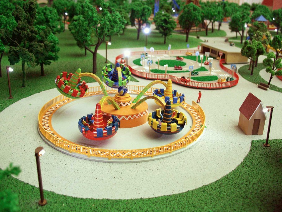 Макет парка